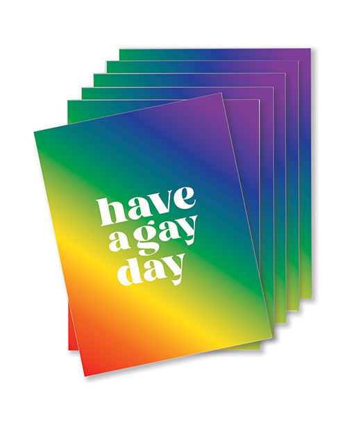 Have A Gay Day Naughty Greeting Card -