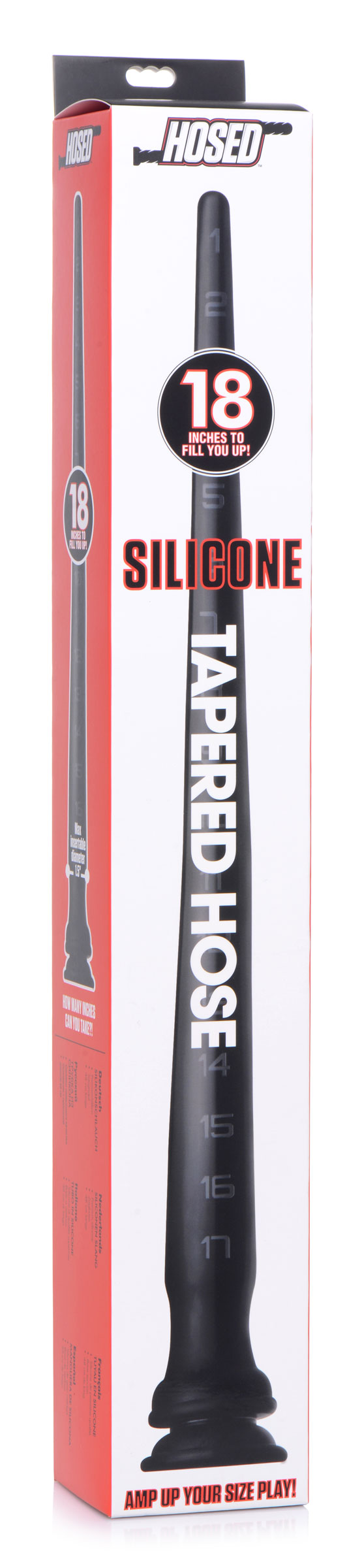 Silicone Tapered Anal Hose