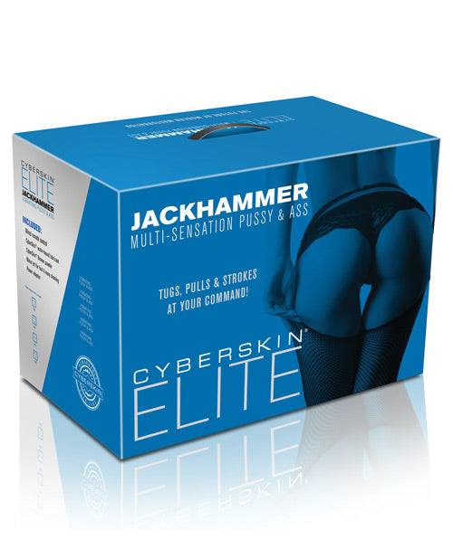 Cyberskin Elite Jackhammer Pussy & Ass