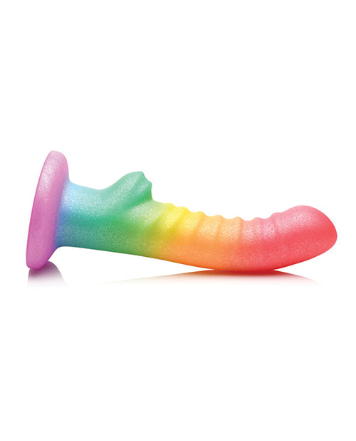 Curve Toys Simply Sweet 6.5" Rainbow Dildo