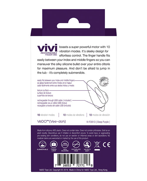 Vedo Vivi Rechargeable Finger Vibe