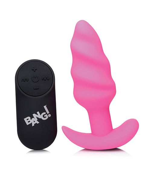 Bang! Vibrating Butt Plug W/remote Control