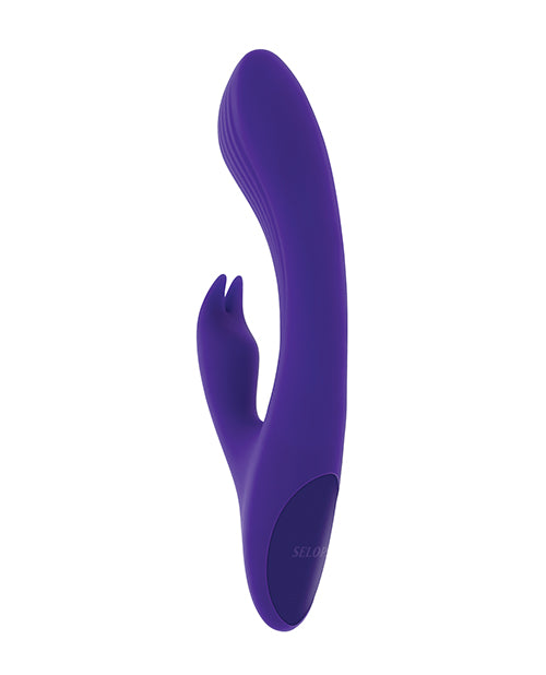 Selopa Poseable Bunny Rabbit Vibrator - Purple