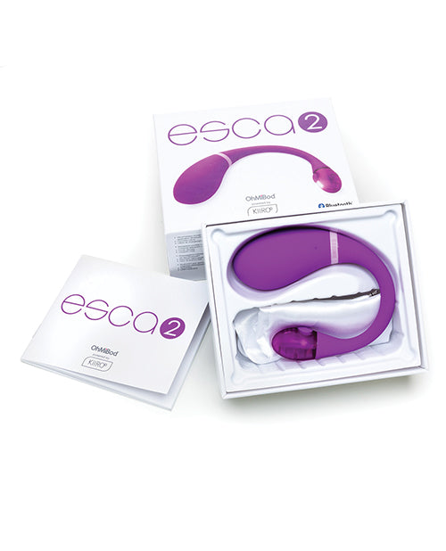 OhMiBod Esca 2 Interactive Bluetooth Internal Vibe - Purple