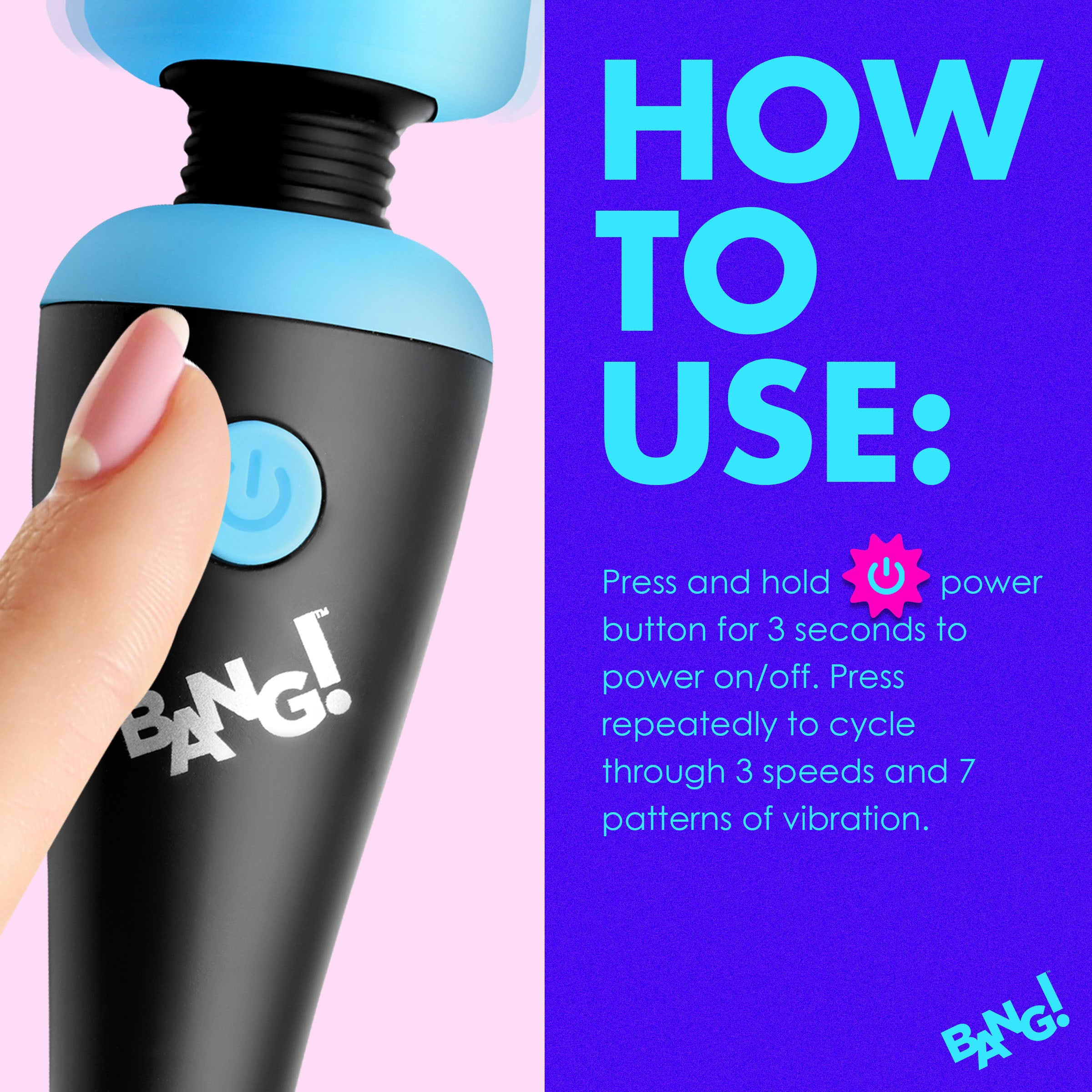 10x Ultra Powerful Silicone Mini Wand