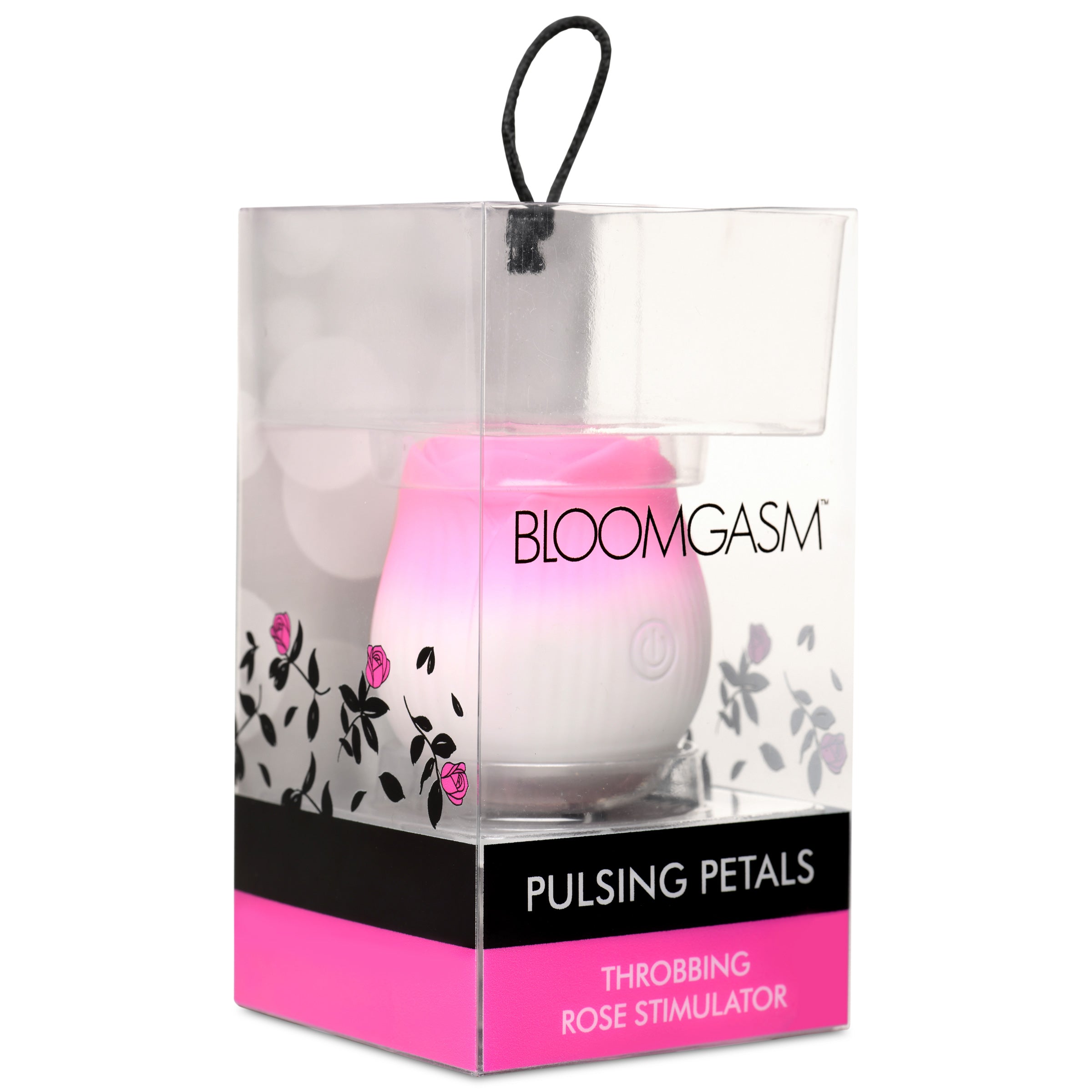 Bloomgasm Pulsing Petals Throbbing Rose Stimulator - Red