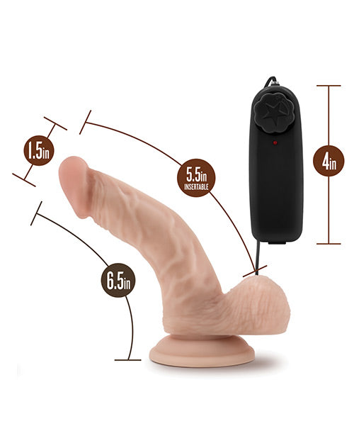 "Blush Dr. Skin Dr. Rob 6"" Cock W/suction Cup"