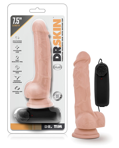 "Blush Dr. Skin Dr. Rob 6"" Cock W/suction Cup"
