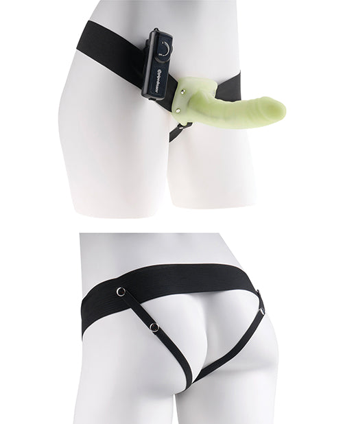 Fetish Fantasy Series For Him Or Her Vibrating Hollow Strap On