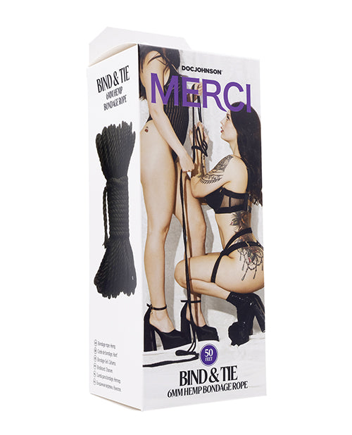Merci Bind & Tie Hemp Bondage Rope - Ft