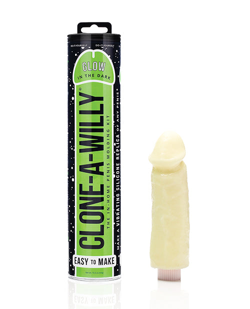 Clone-a-willy Kit Vibrating Glow In The Dark