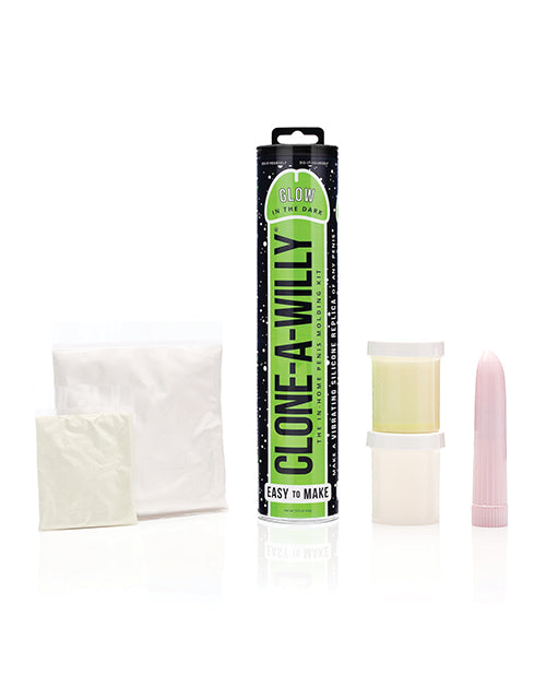 Clone-a-willy Kit Vibrating Glow In The Dark