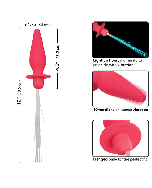 Southern Lights Rechargeable Vibrating Light Up Anal Probe