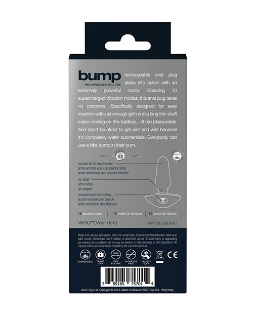 Vedo Bump Rechargeable Anal Vibe