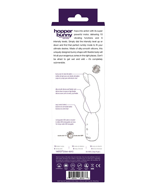 Vedo Hopper Bunny Rechargeable Mini Wand