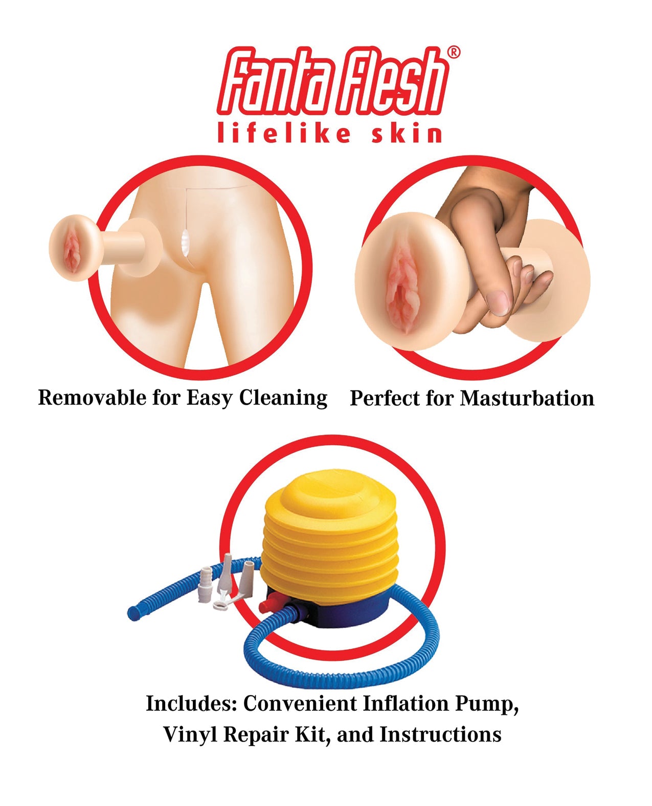 Pipedream Extreme Dollz Size Inflatable Love Doll