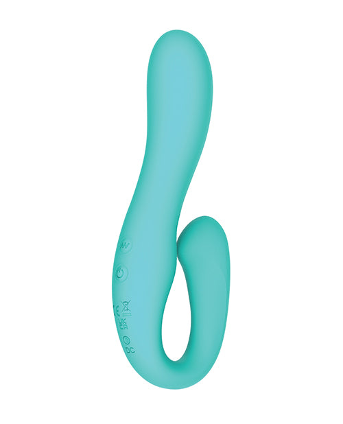 Cheri Dual Action Vibrator - Teal