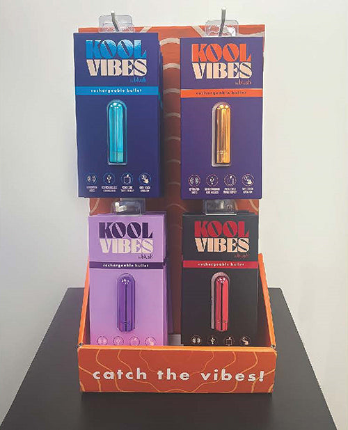 Blush Kool Vibes Merchandising Counter Display Kit  - Assorted Colors Display of 4