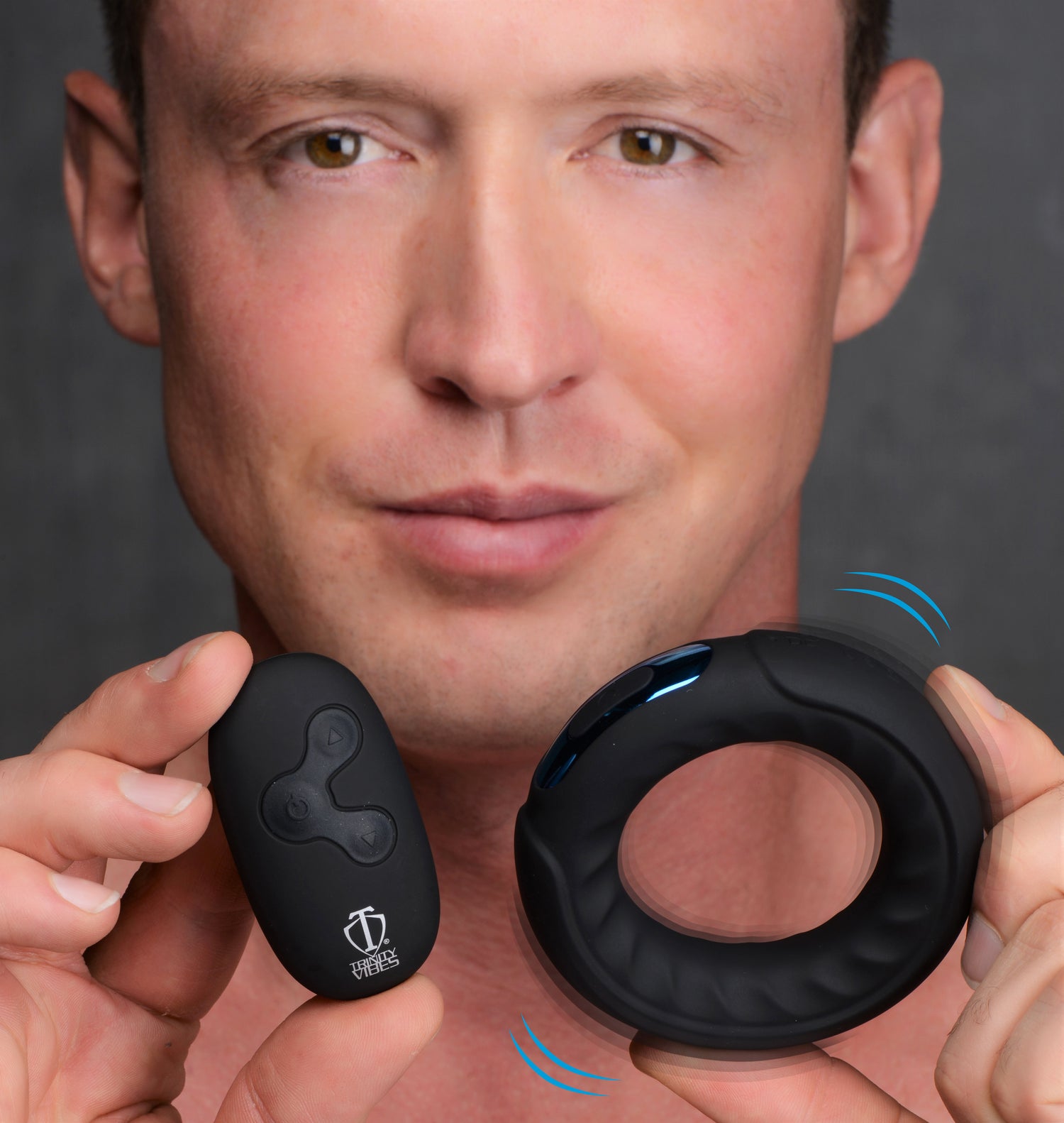 Tm Remote Cock Ring Black