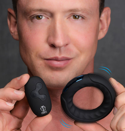 Tm Remote Cock Ring Black