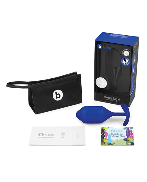 B-vibe Weighted Snug Plug 4 - 257 G