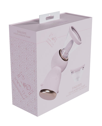 Shots Pumped Exquisite Rechargeable Vulva &amp; Breast Pump