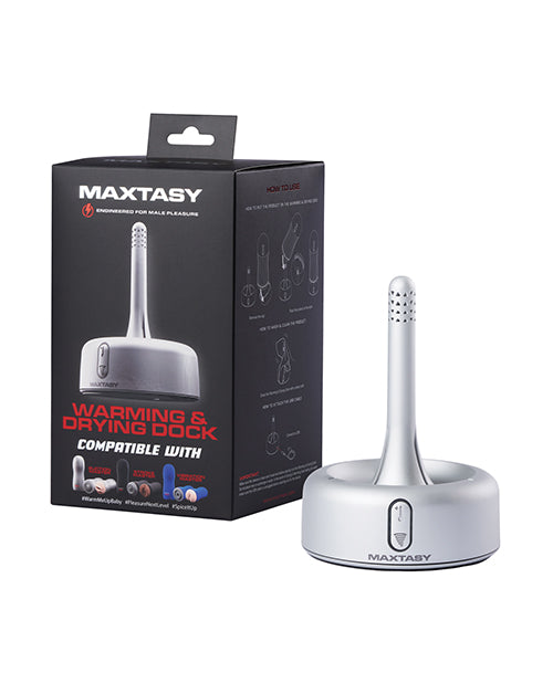 Maxtasy Warming &amp; Drying Dock - Compatible w/Suction Master, Stroke Master &amp; Vibration Master