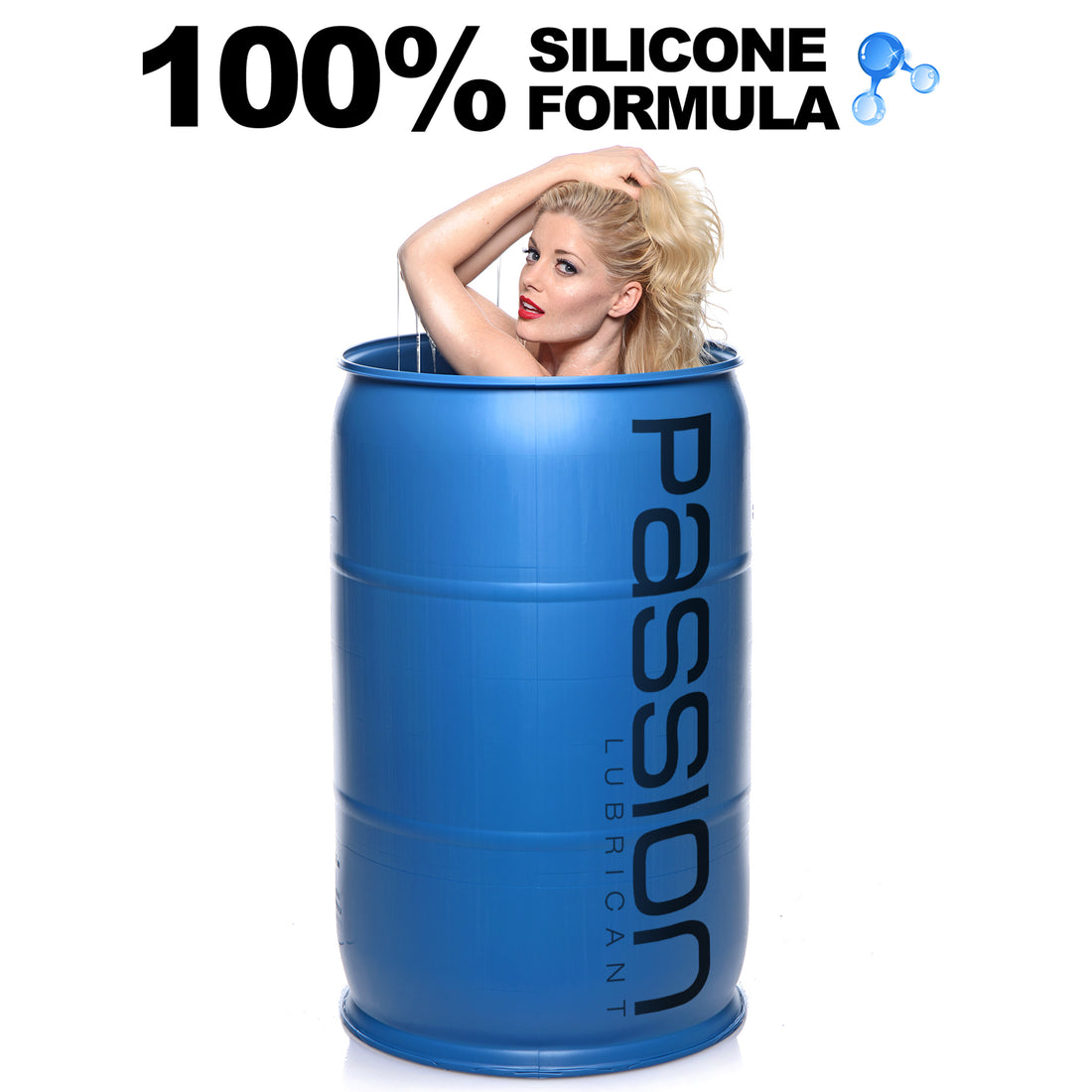 Passion 100 Percent Silicone Lubricant - 50 Gallon Drum