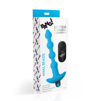 Remote Control Vibrating Silicone Anal Beads