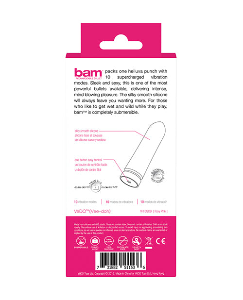 Vedo Bam Rechargeable Bullet