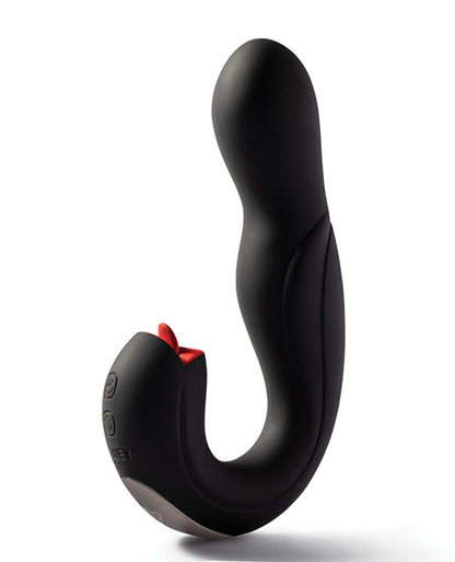 Joi Pro Rotating Head G-spot Vibrator &amp; Clit Licker W/remote