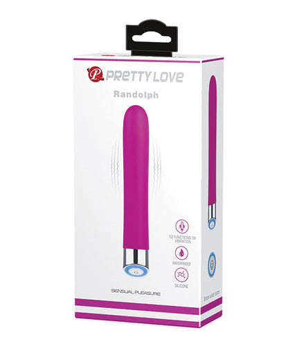 Pretty Love Randolph Light-Up Vibrator 12 Function - Fuchsia