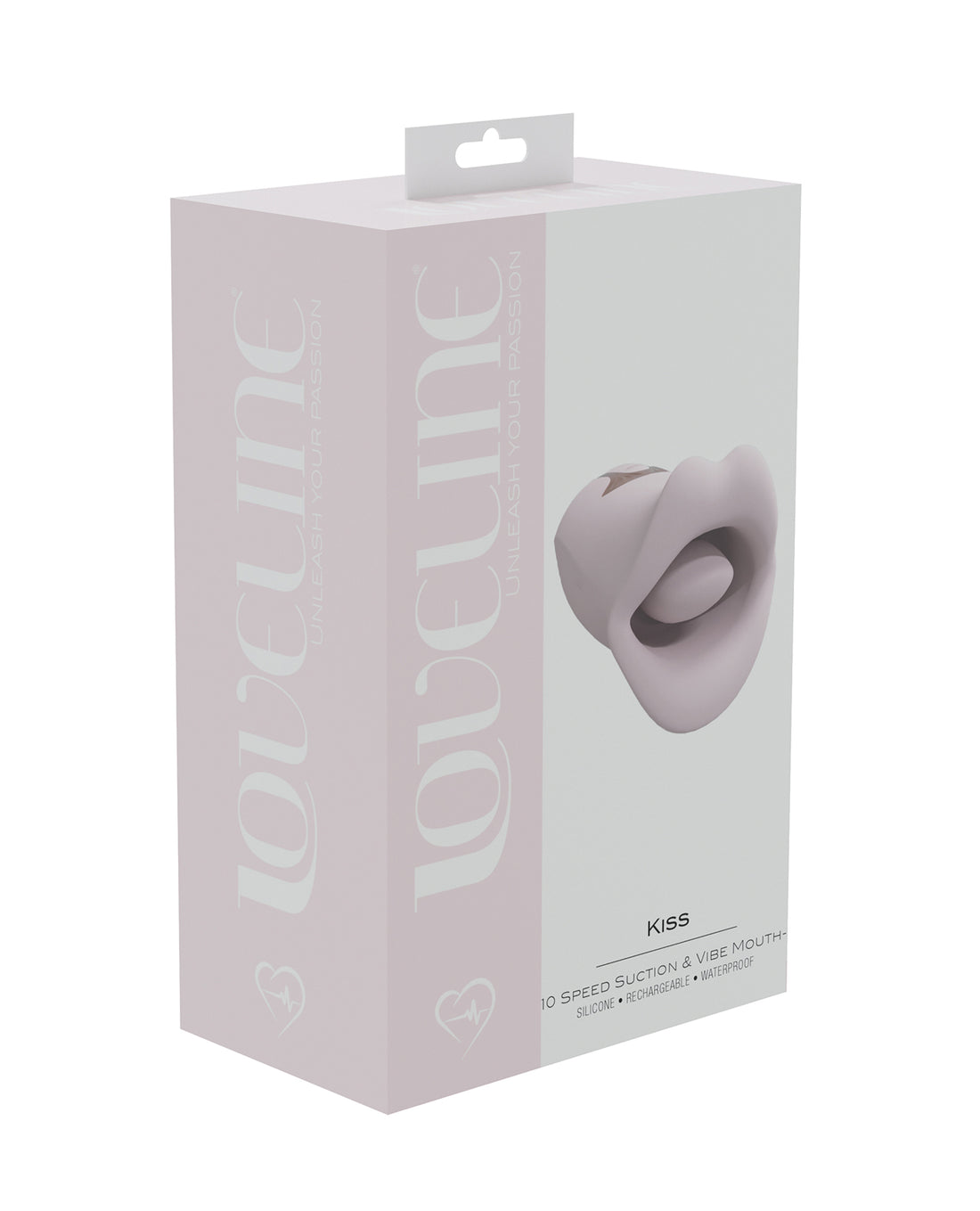 Shots Loveline Kiss Suction &amp; Mouth Vibe - Pink