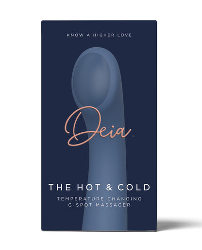 Deia the Hot &amp; Cold Heating &amp; Cooling Vibrator - Navy