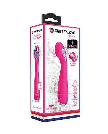 Pretty Love Hector Electro Shock Vibrator - Pink