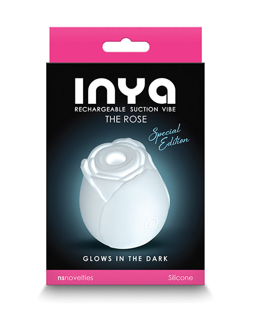 INYA The Rose Rechargeable Suction Vibe - Glow in the Dark