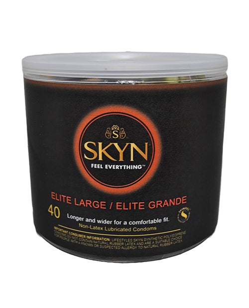 Lifestyles SKYN Elite Large Condoms - Bowl of 40