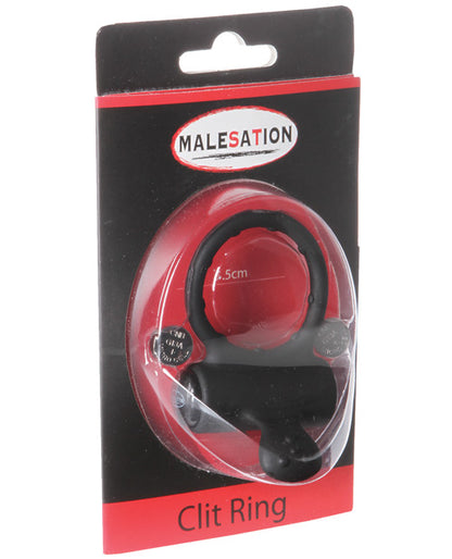 MALESATION Clit Ring - Black