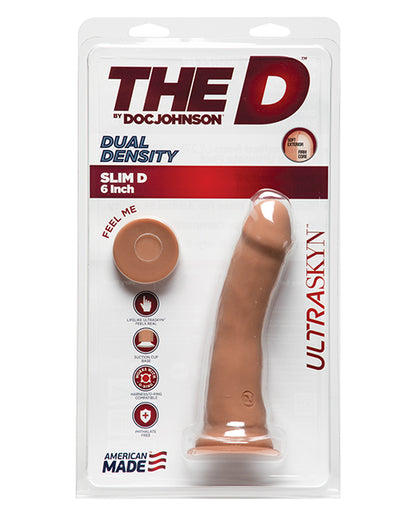 The D 6.5" Dual Density Slim D - Caramel
