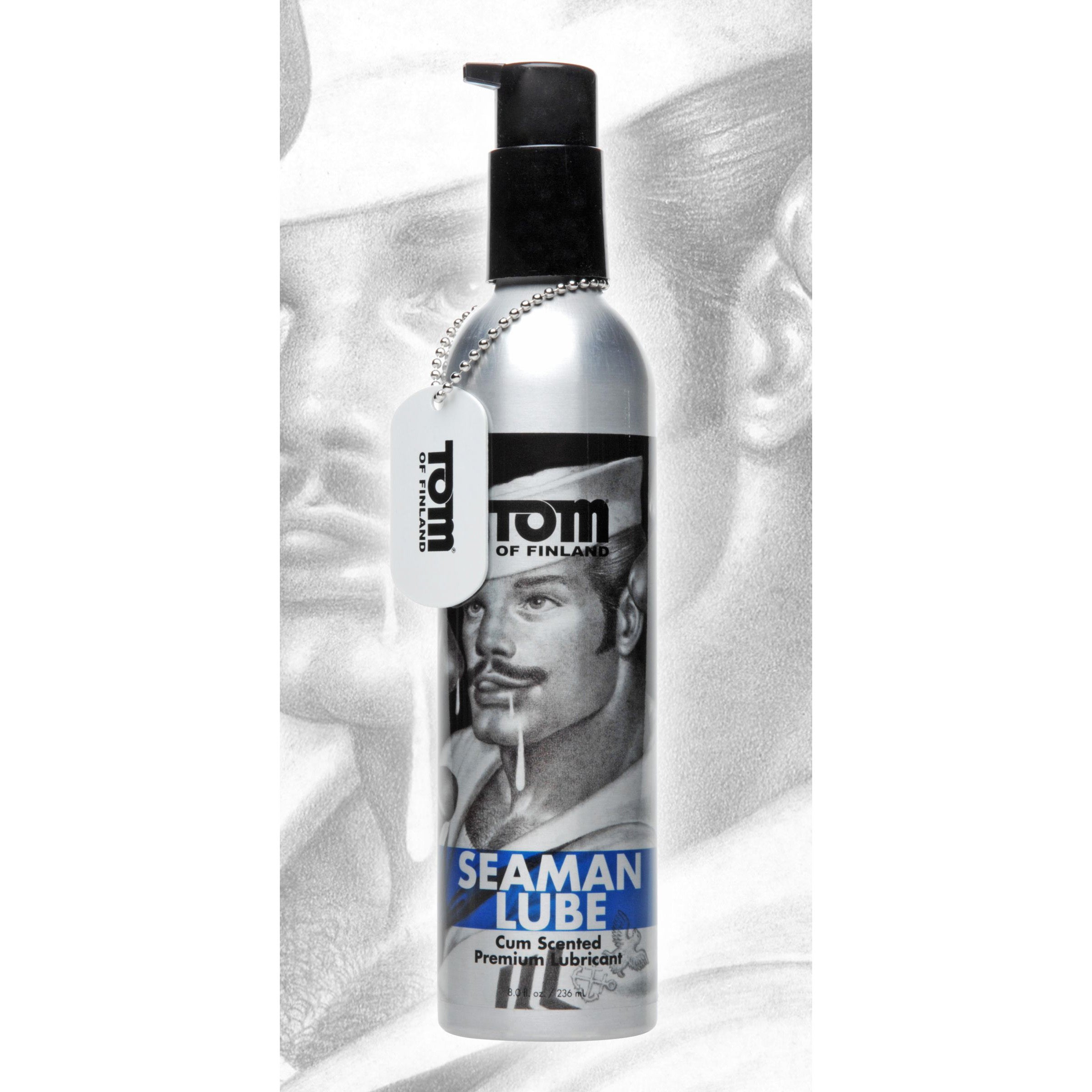 Tom Of Finland Seaman Lube - 8 Oz