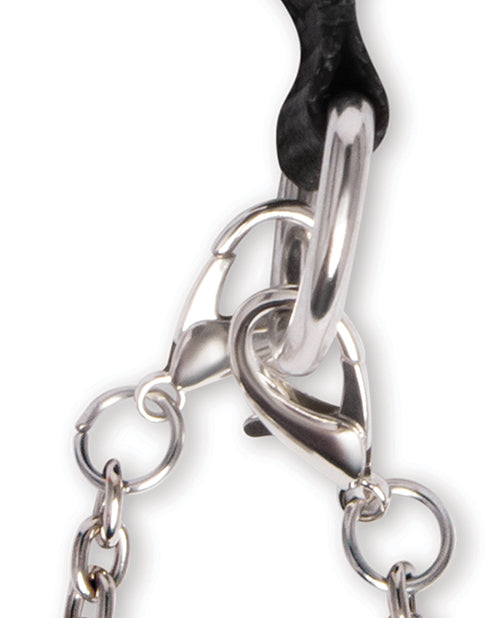 Lux Fetish 12 pc Interchangeable Collar &amp; Nipple Clips Set