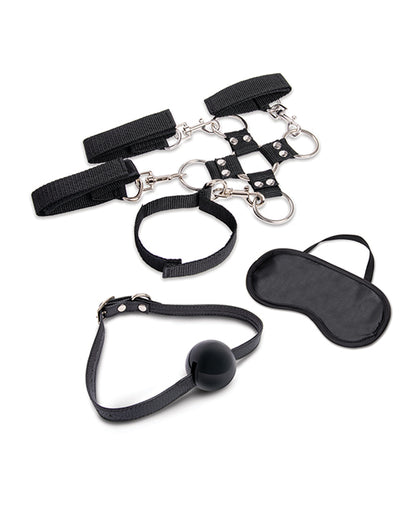 Lux Fetish 7 pc Hogtie &amp; Ball Gag Kit