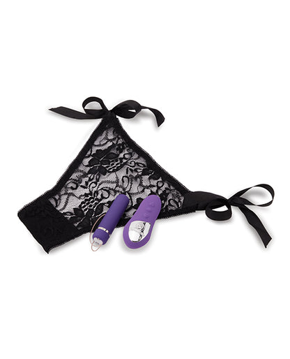 Sensuelle Pleasure Panty Bullet W/remote Control