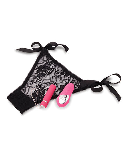 Sensuelle Pleasure Panty Bullet W/remote Control