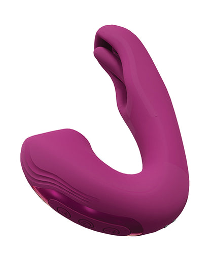Shots Vive Yuna Dual Action Airwave Vibrator &amp; G-spot Stimulator
