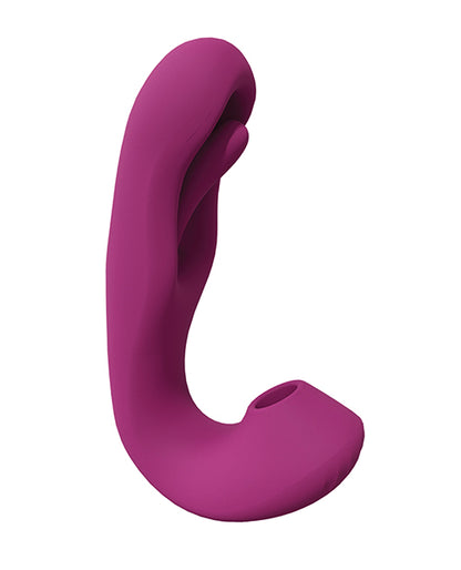 Shots Vive Yuna Dual Action Airwave Vibrator &amp; G-spot Stimulator