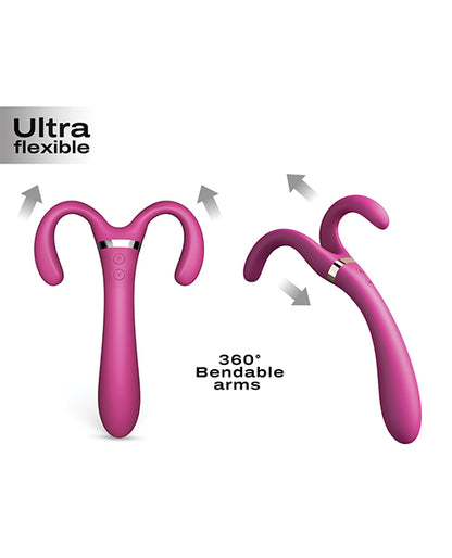Dorcel Infinite Joy Bendable Forked Vibrator