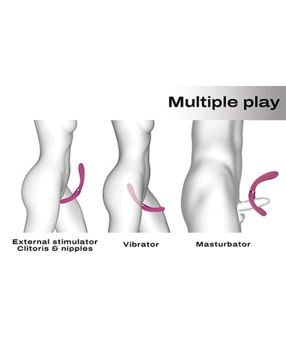 Dorcel Infinite Joy Bendable Forked Vibrator