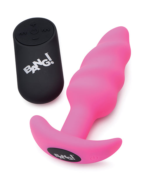 Bang! Vibrating Butt Plug W/remote Control