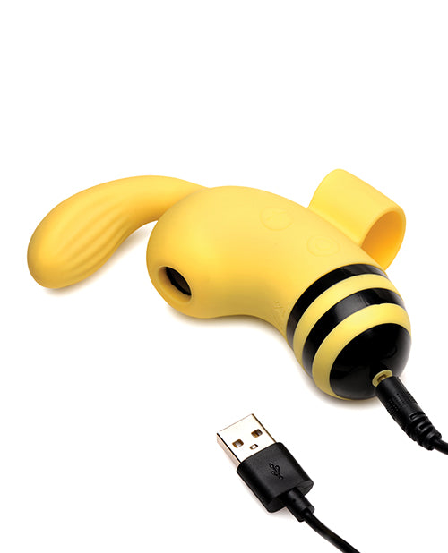 Shegasm Sucky Bee 5X Suction &amp; 10X Vibration Finger Vibe